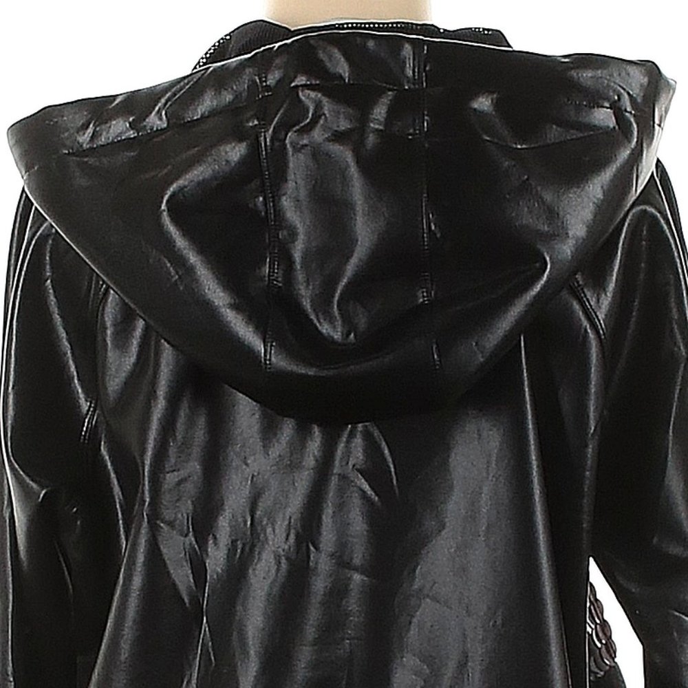 Hot Item Palale Color Block Sequin And Leather Ho… - image 8